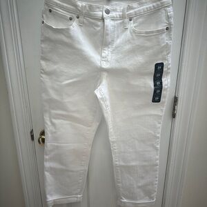 J. Crew Women’s Boyfriend Jeans in White